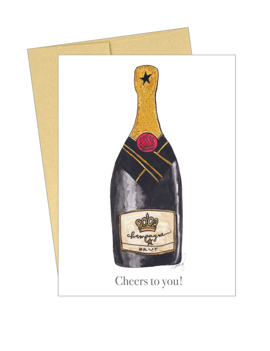 Cheers Brut Card