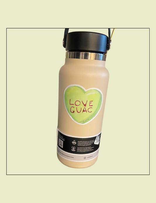 Love Guac 3" Sticker
