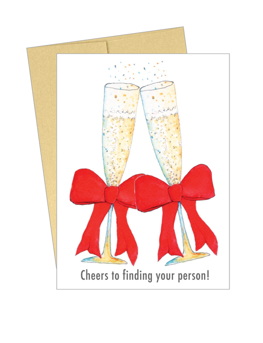 Wedding Flutes Card