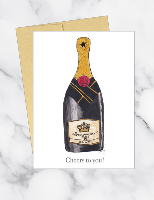 Cheers Brut Card