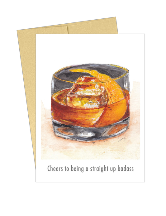 Cocktail Badass Card