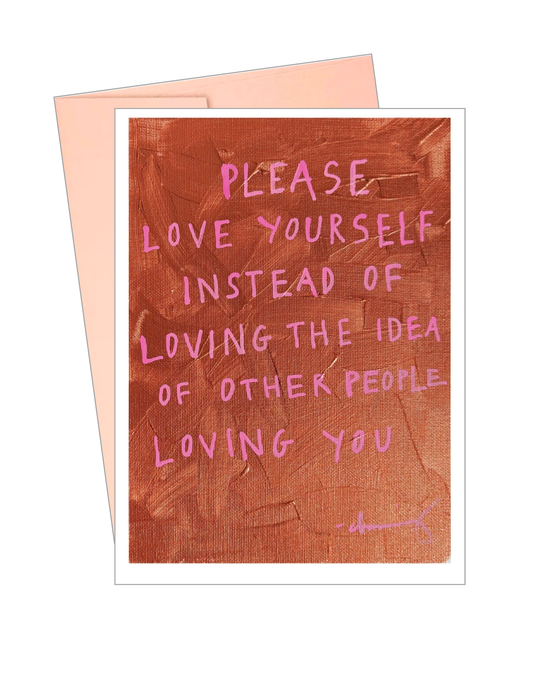 Love Yourself Card