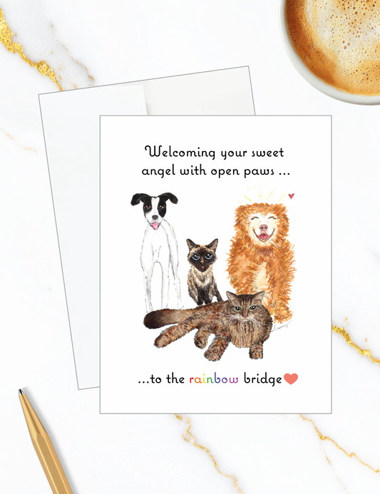 Pet Loss Sympathy Card