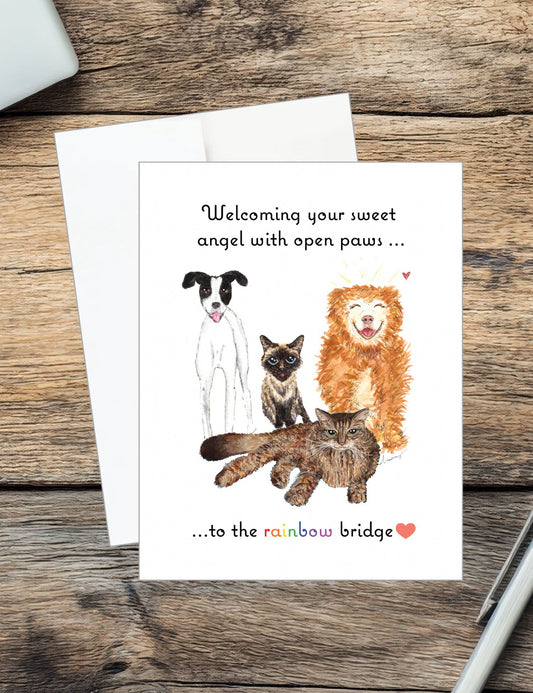 Pet Loss Sympathy Card
