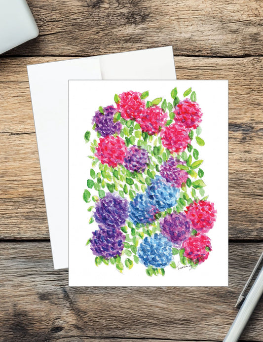 Hydrangeas Card