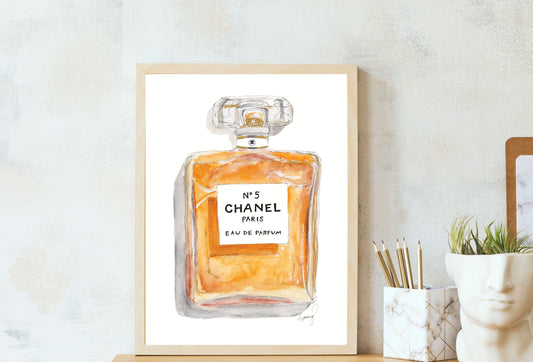 Perfume Bottle Art Print